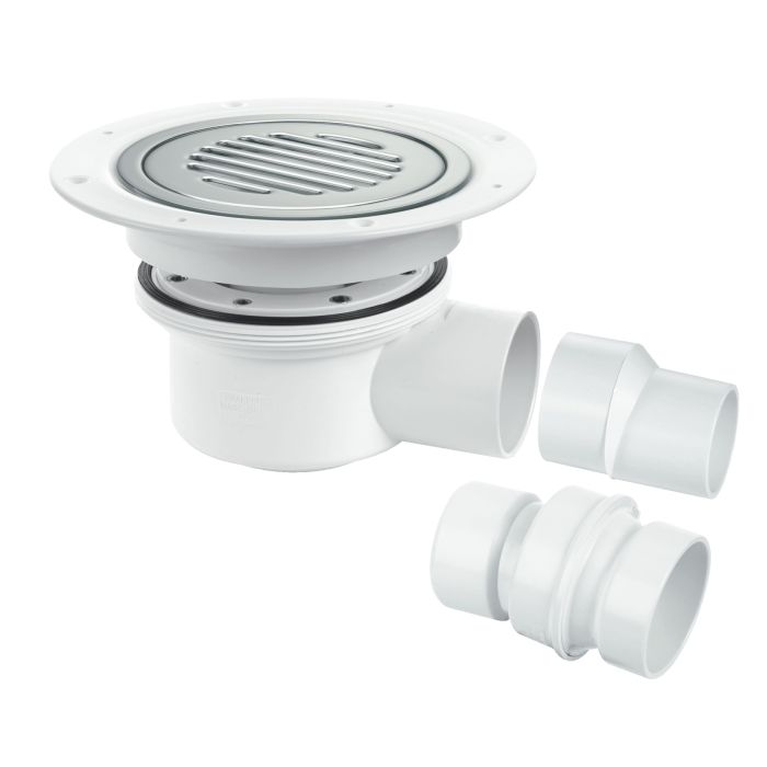 McAlpine Shower Gully Trap for Vinyl Floor
