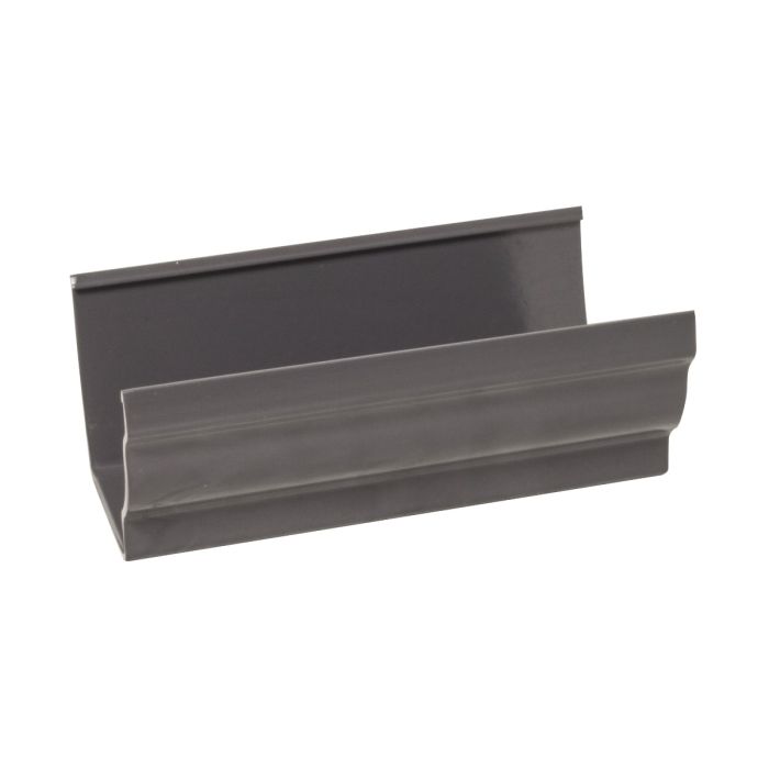 FloPlast Niagara Ogee Rainwater Gutter (4m Lengths) (Anthracite Grey) (Pack of 8)