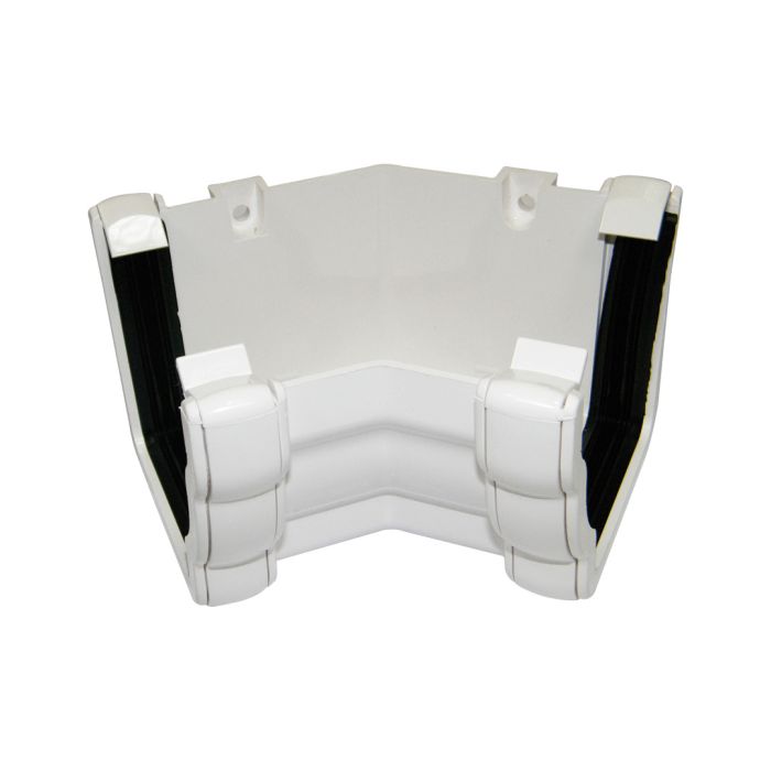 FloPlast Internal 45 Degree Angle for Niagara Ogee Rainwater System (White)