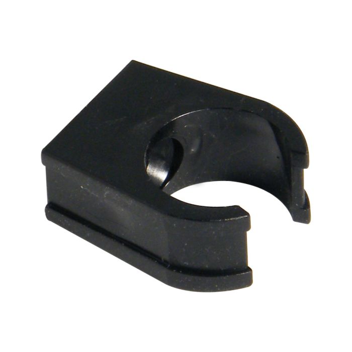 FloPlast Overflow Pipe Clip (21.5mm) (Black)