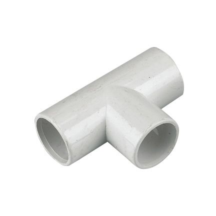 FloPlast Overflow 90 Degree Tee (21.5mm) (White)