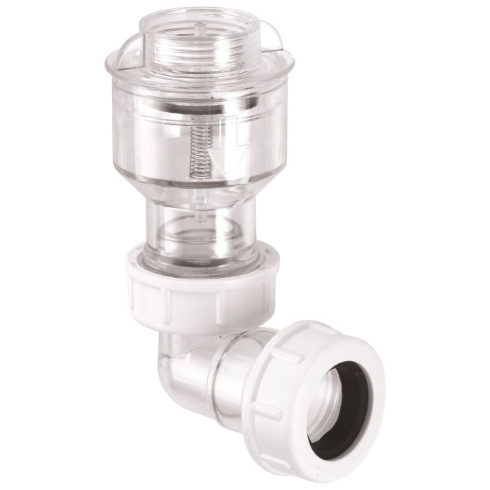 McAlpine Non Return Valve For WC Overflow Clear