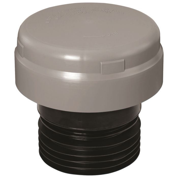 McAlpine 1Internal External Air Admittance Valve For 110mm Pipe Grey