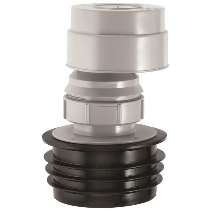 McAlpine 2 Inch Ventapipe Universal 3 Inch And 4 Inch Pushfit Grey