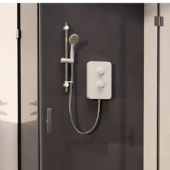 Aqualisa E2 Electric Shower (9.5kW) (White)