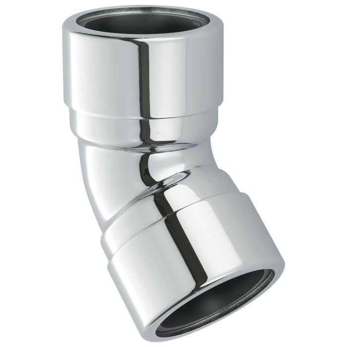 McAlpine Compression Elbow 135 Degree (42mm) (Chrome)