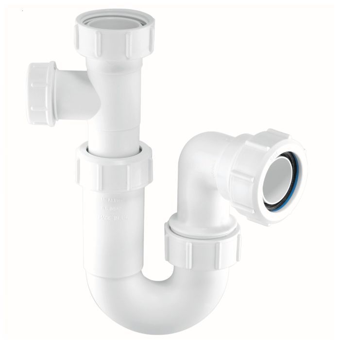 McAlpine Adjustable P Trap with Condense Connection (1.1/4 Inch)