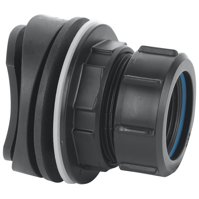 McAlpine Soil Pipe Boss Connector (1.1/4 Inch) (Black)