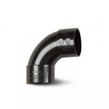 Solvent Weld 32mm 90 Deg Swept Bend Black