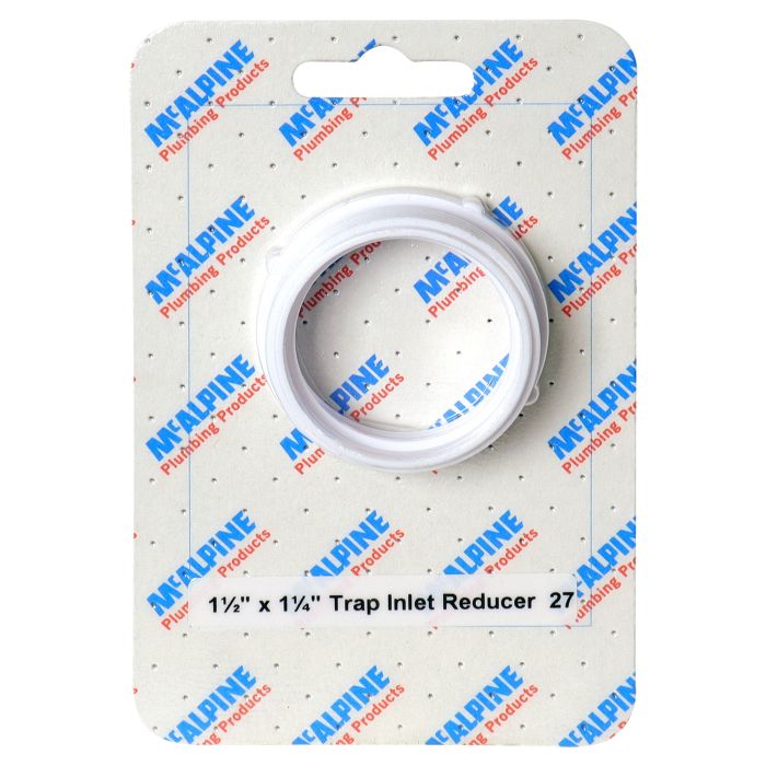 McAlpine Trap Inlet Reducer (No. 27 Handipak) (1.1/2 x 1.1/4 Inch)