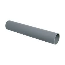 FloPlast Push Fit Waste Pipe (32mm x 3m Length) (Grey) (Pack of 10)