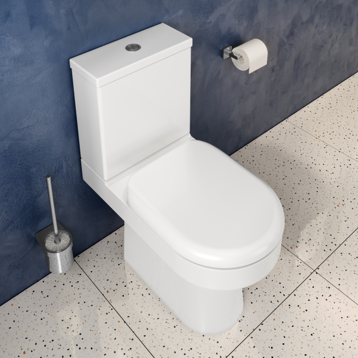 Comite D Shape Toilet Seat (Soft Close) (Quick Release)