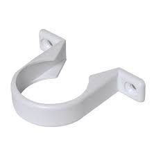 FloPlast Push Fit Waste Pipe Clip (40mm) (White)