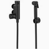 Douche Kit With TMV and Brass Bodied Spray (Matt Black)