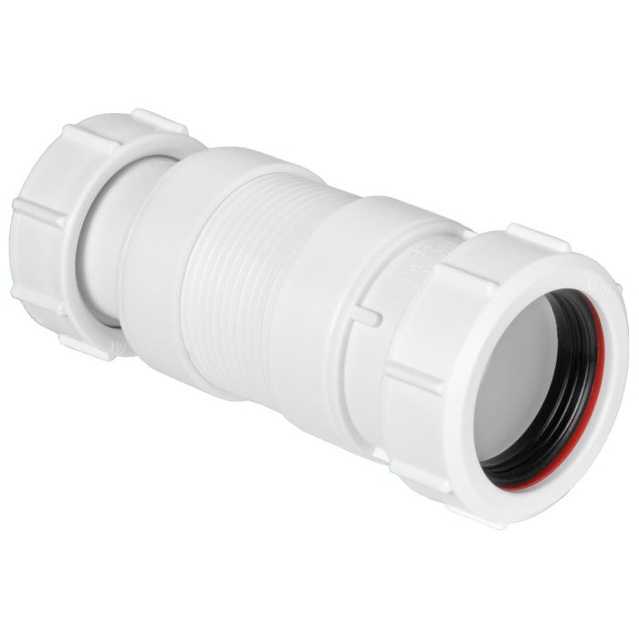 McAlpine Universal Short Flexible Connector (CompressionxSpigot) (1.1/2 Inch)