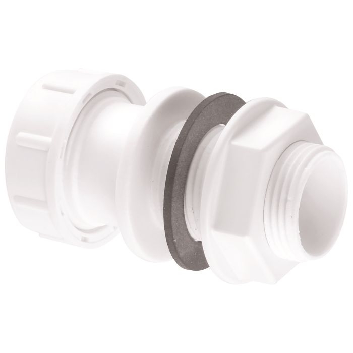McAlpine 3/4 Inch Universal Overflow Straight Tank Connector