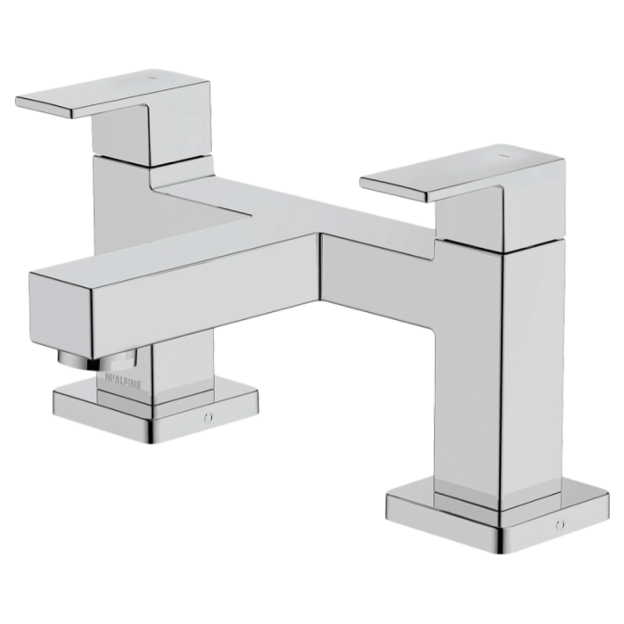 McAlpine Fyne Deck Mounted Bath Filler Chrome Tap