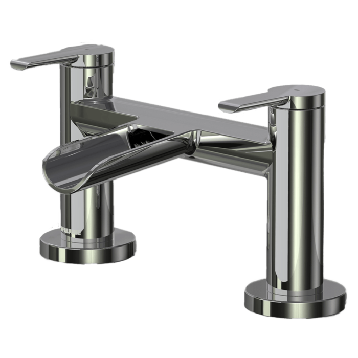 McAlpine Solway Deck Mounted Bath Filler Chrome Tap