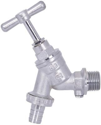 1/2 Inch Hose Union Bib Tap With Double Check Chrome Plated