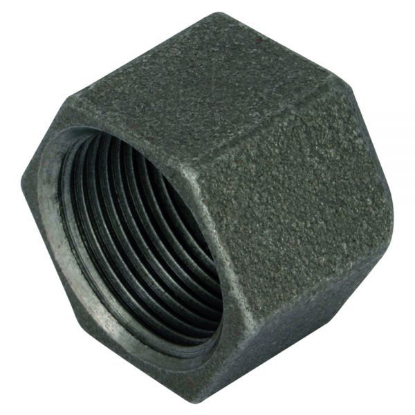 1.1.2 Inch Black Iron Cap
