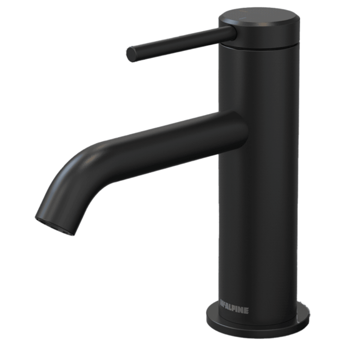 McAlpine Kelvin Basin Mixer Matt Black Tap