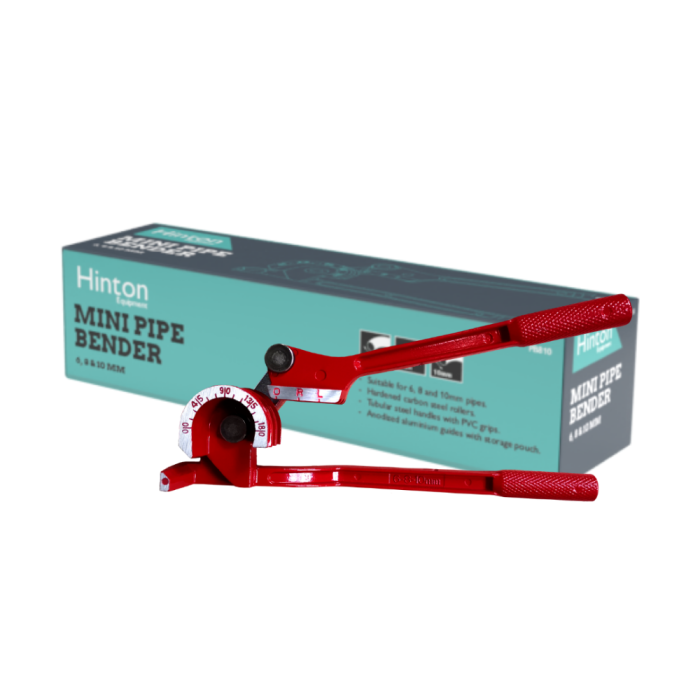 Hinton Mini Pipe Bender 6, 8 and 10mm