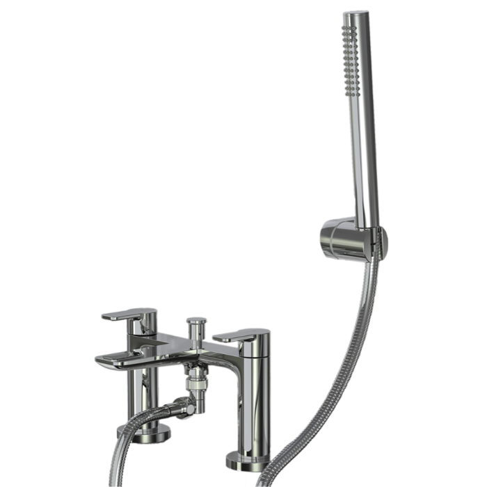 McAlpine Forsa 2 Taphole Bath Shower Mixer Chrome Tap