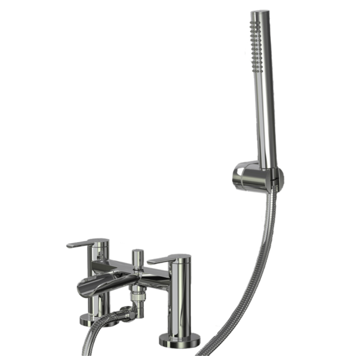 McAlpine Solway 2 Taphole Bath Shower Mixer Chrome Tap