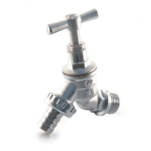1/2 Inch Hose Union Bib Tap Chrome Plated (WRAS Approved)
