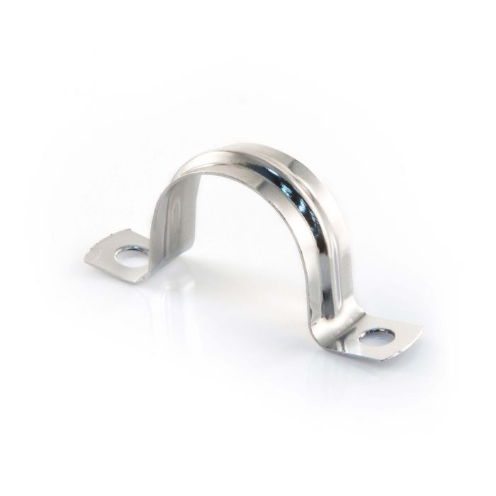 Chrome Plated Copper Saddle Clip (15mm)