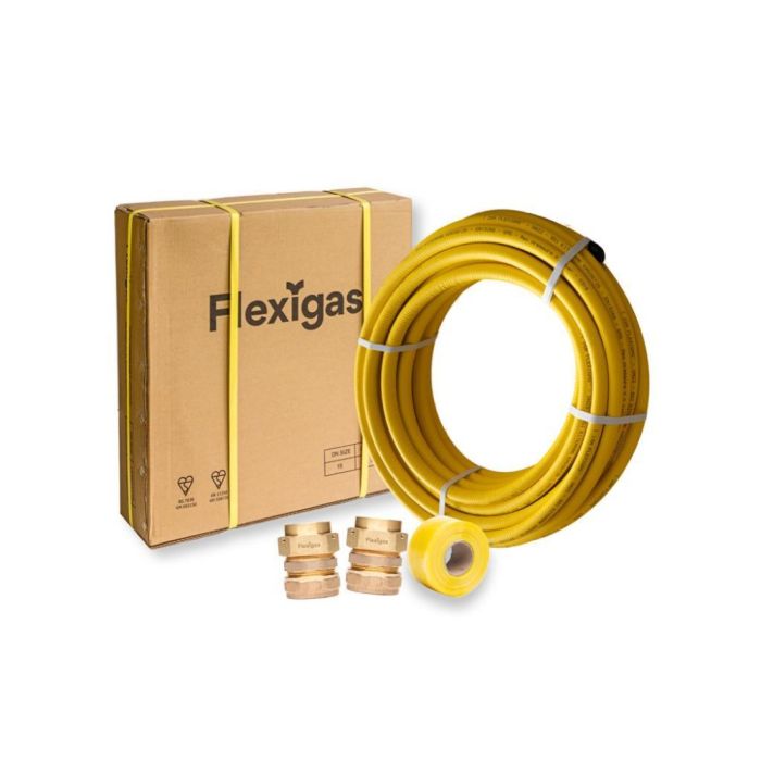 Flexigas Single Sleeve Contractor Kit w/Male Fittings