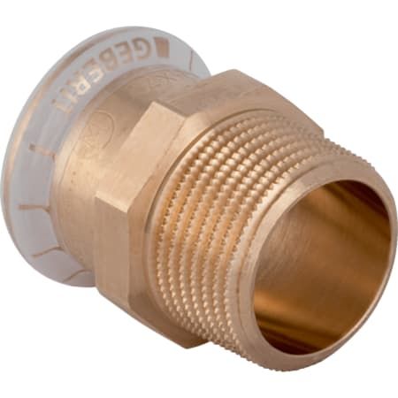Geberit Mapress Copper Adaptor with Male Thread (35mm x 1.1/4 Inch)
