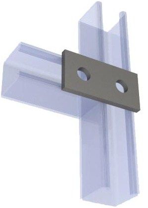 2 Hole Flat Plate HDG (150 Box)