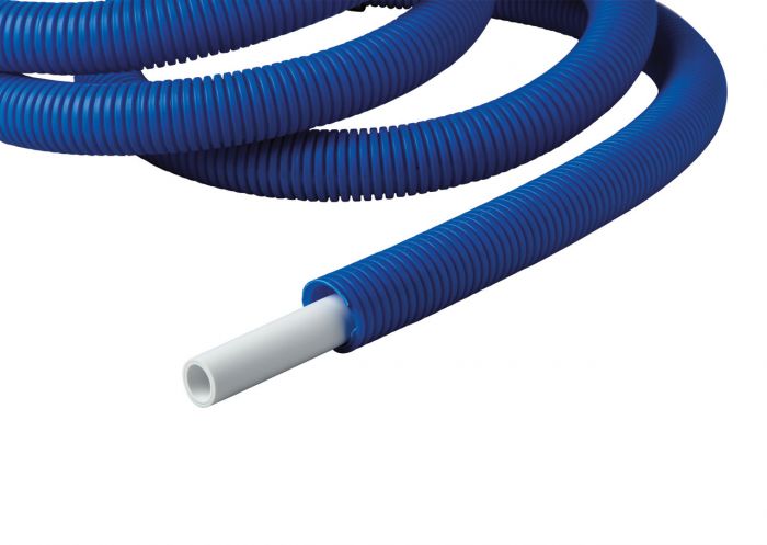 HEP2O Polybutylene Barrier Pipe Coil Of Blue Conduit 28mm x 25m - HXXC2528BU