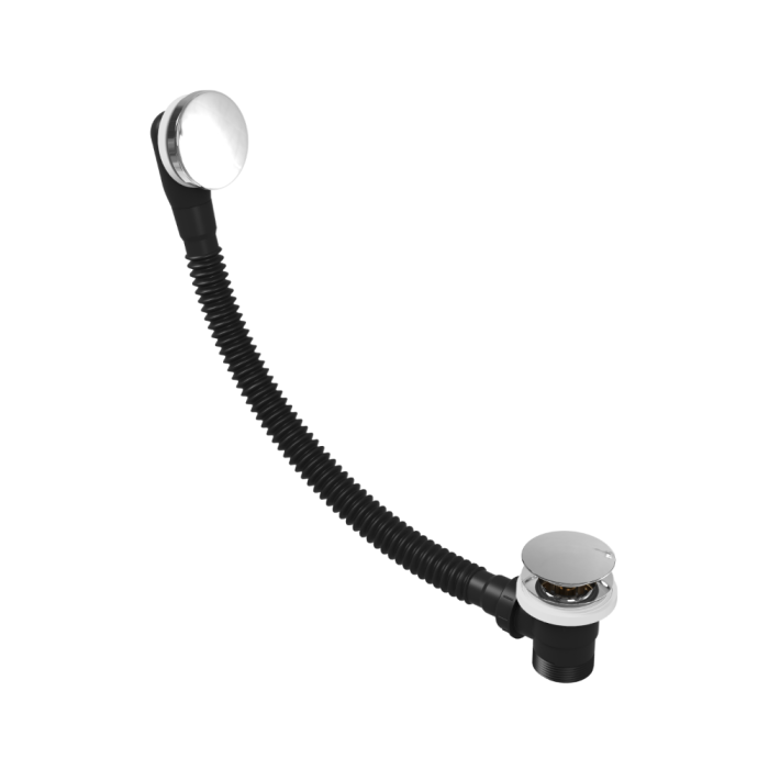 J.B.Del and Co Easy-Clean Click-Clack Bath Waste with Overflow (Chrome)