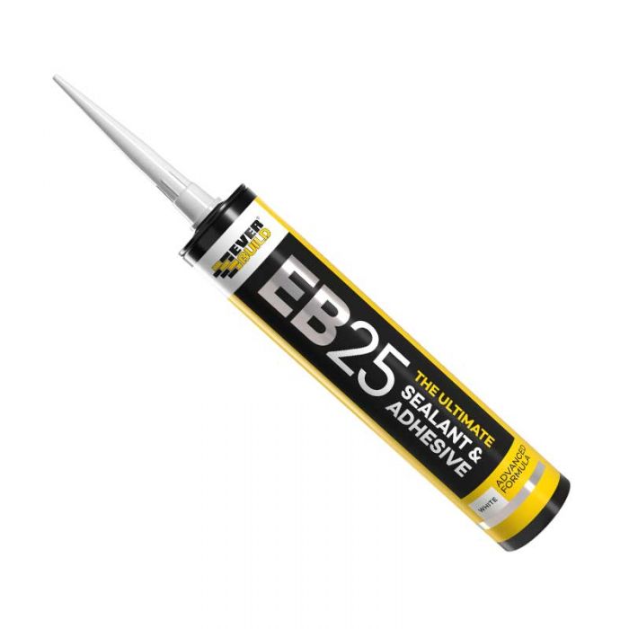 Everbuild EB25 Sealant & Adhesive 300ml White