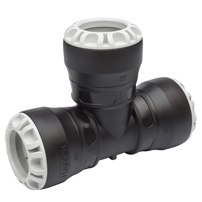 Plass-One Pushfit Equal Tee (20mm)