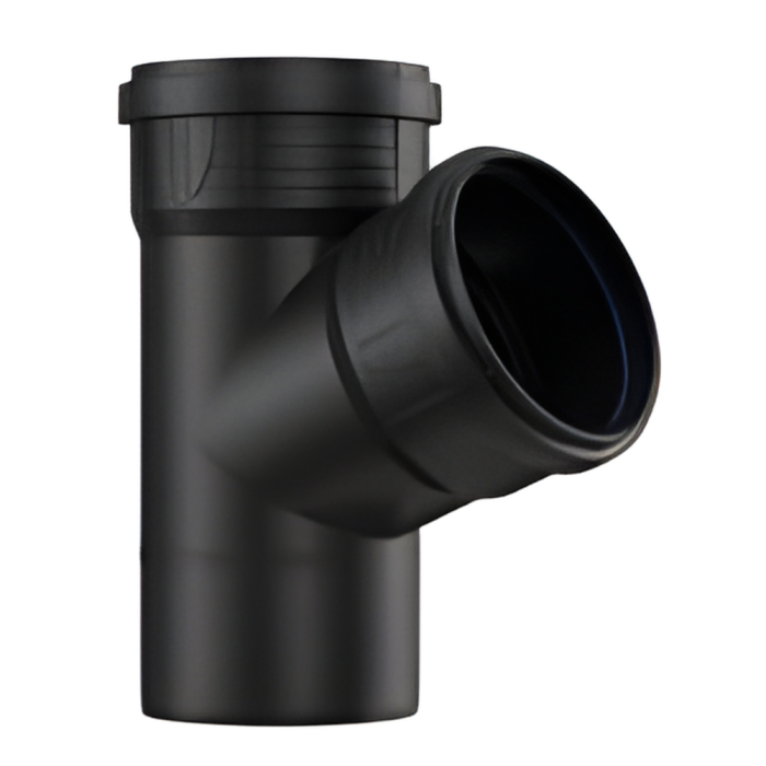 Pipelife Master3 Plus Acoustic Single Socket Bend (110mm) (67.5 Degrees)
