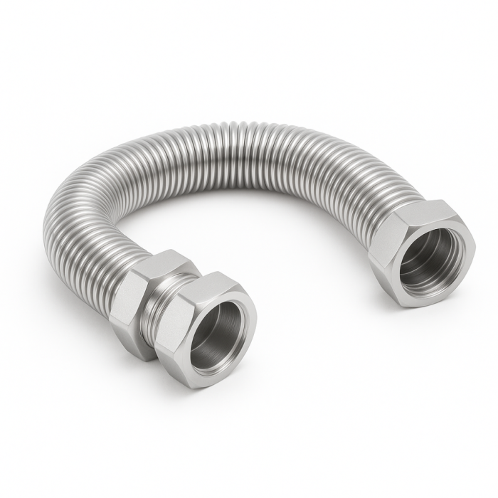 Ridgeline Flexible Connector (CC: 15mm Copper Compression x 1/2 Inch BSP Female x 300mm)