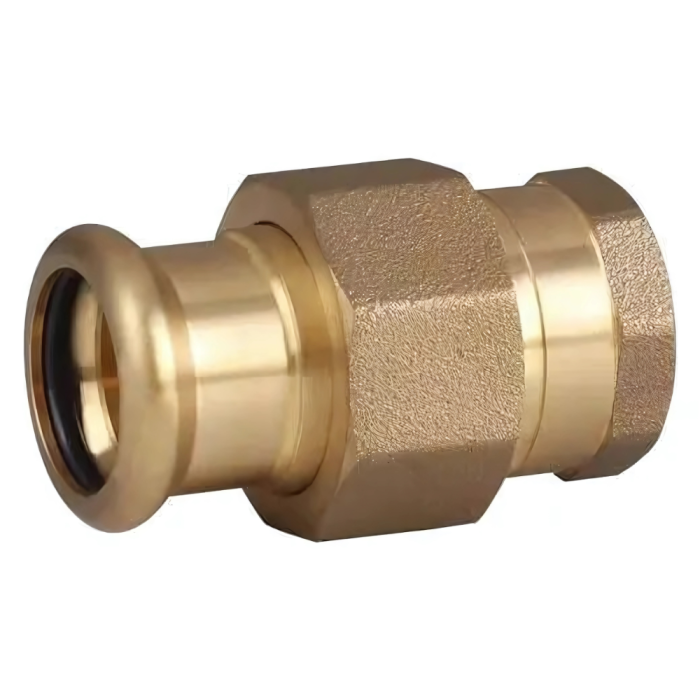 Press Fit M Profile Female Iron Union Coupler WRAS