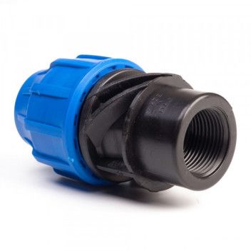 FloPlast MDPE Female Adaptor (20mm x 1/2 Inch BSPF)
