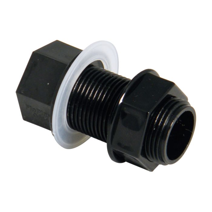 FloPlast 21.5mm Overflow Straight Tank Connector