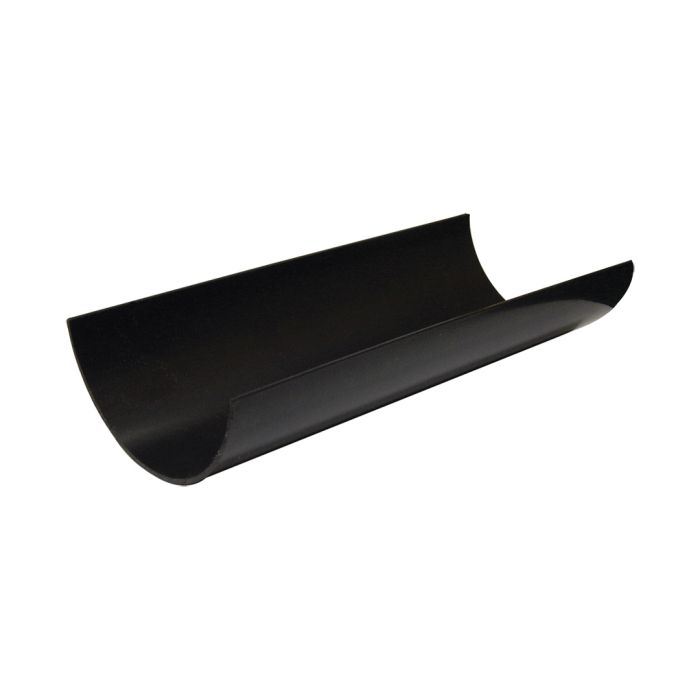Floplast 4 Metre Length of 112mm Half Round Gutter (Bundle of 10)