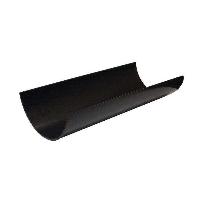 Floplast 4 Metre Length Of 112mm Half Round Gutter (Bundle of 10)