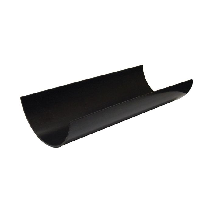 Floplast 2 Metre Length of 112mm Half Round Gutter (Bundle of 10)