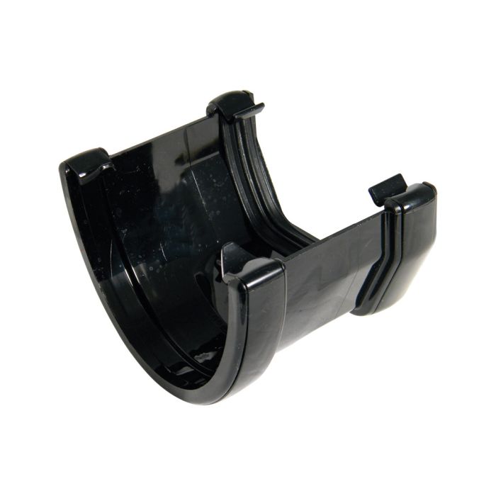 Floplast High Capacity To Square Gutter Adaptor Black