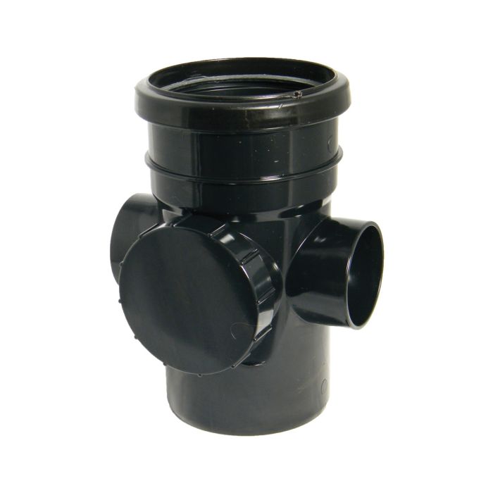 Floplast 110mm Access Pipe - Socket / Spigot 