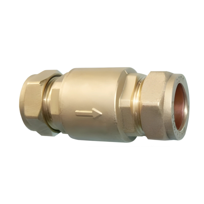 Primaflow 28mm Brass Full Flow Spring Check Valve