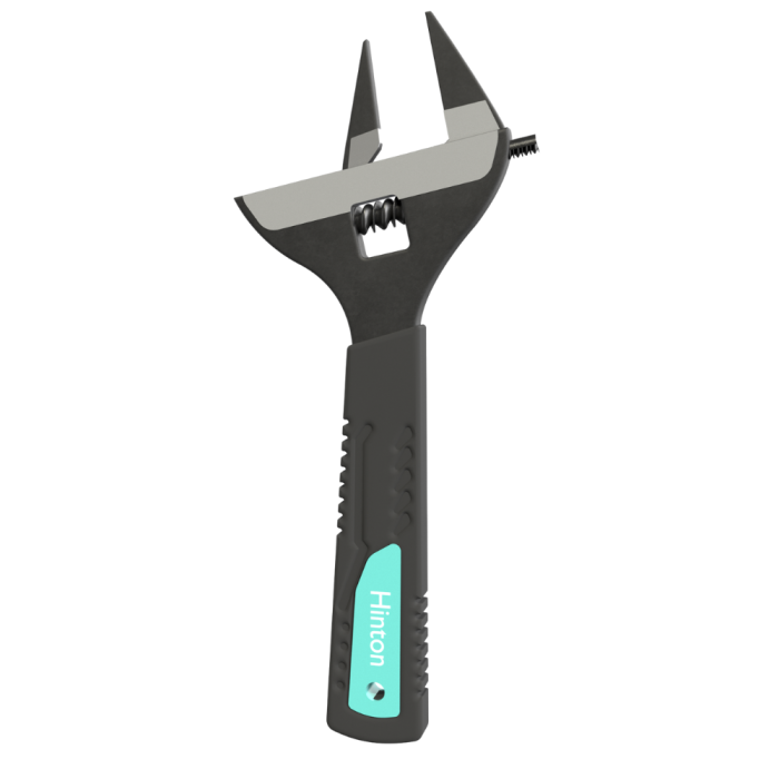 Hinton Wide Jaw Slim Adjustable Wrench (6 Inch)