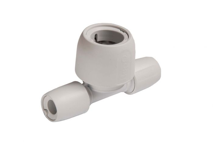 Hep2O Polybutylene Both Ends Reducing Tee (10 x 10 x 15mm)